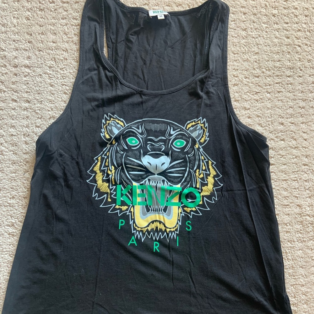 Kenzo black Tiger women’s tank